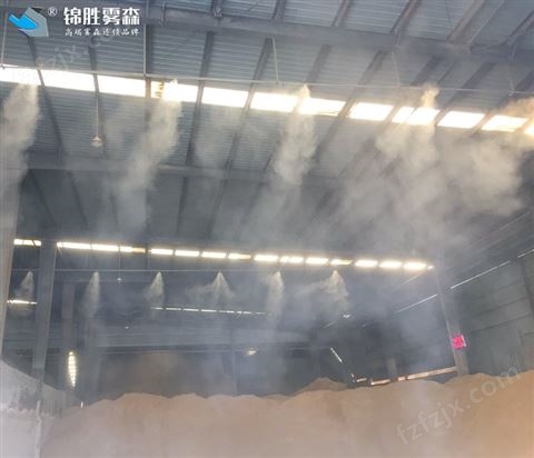高压水雾降尘 甘肃破碎车间喷雾降尘设备