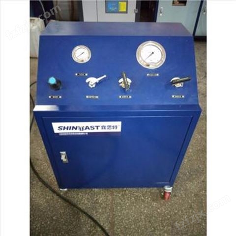 赛思特活塞式二级高压增压泵_工业用双作用压缩空气增压泵厂家