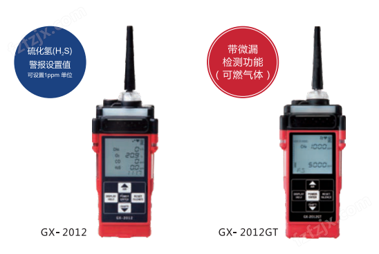 复合气体检测仪GX-2012/GT